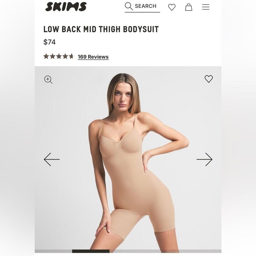 skims seamless bodysuit - Picture 2 of 8